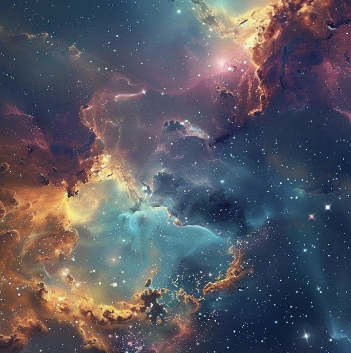 nebula clouds