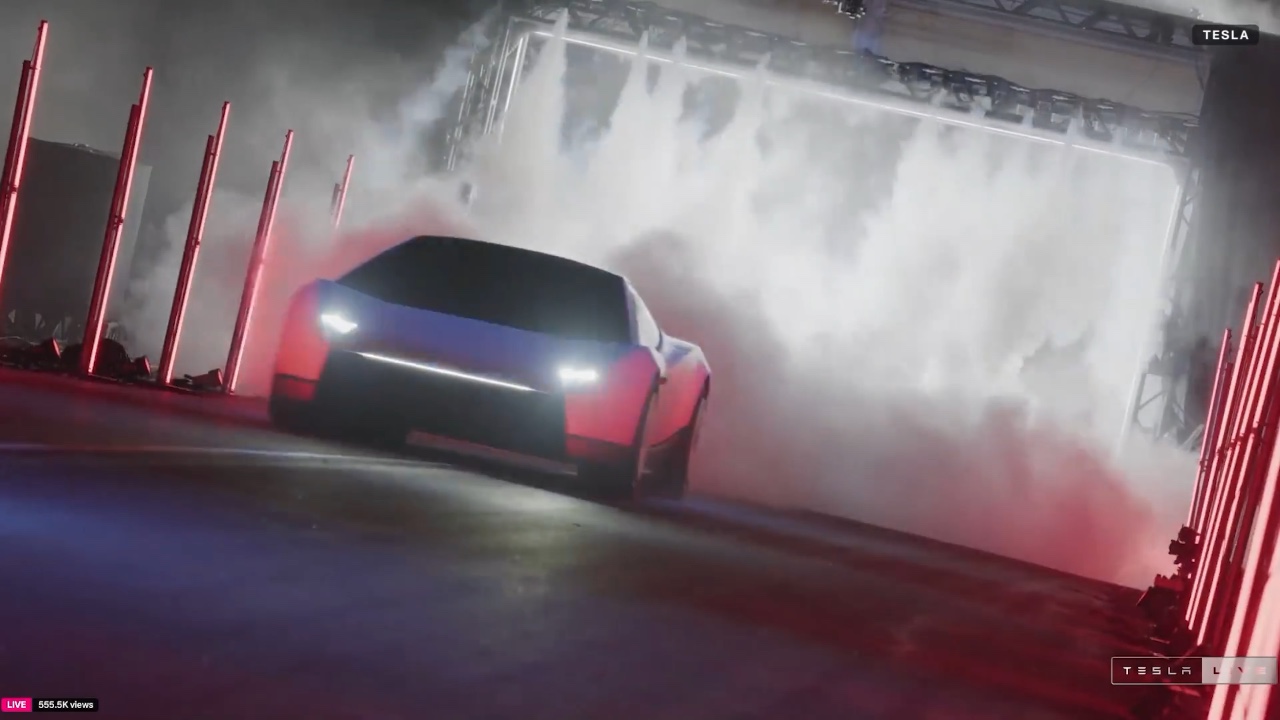 Tesla's Flying Roadster Revealed thumbnail